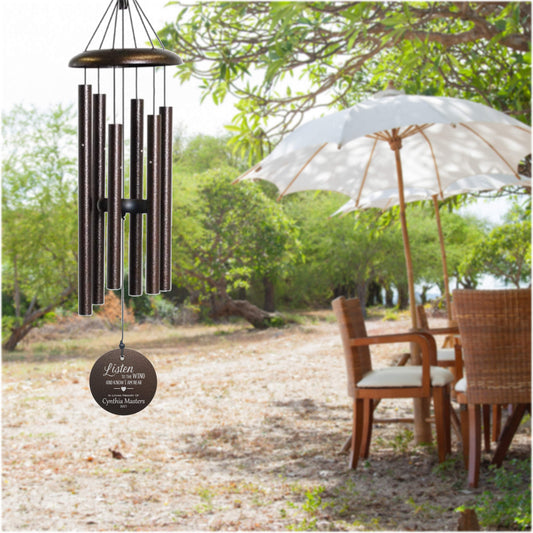 Personalized Memorial Wind Chime | Corinthian Bells | Made in USA